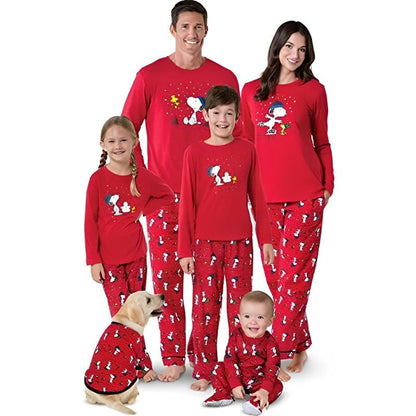 Ensembles de pyjamas familiaux Snoopy