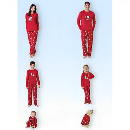 Ensembles de pyjamas familiaux Snoopy