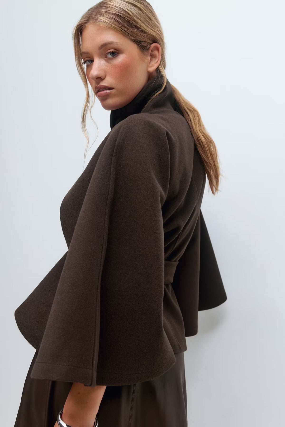 Solenne Cape Coat - Seldom Seen Styles