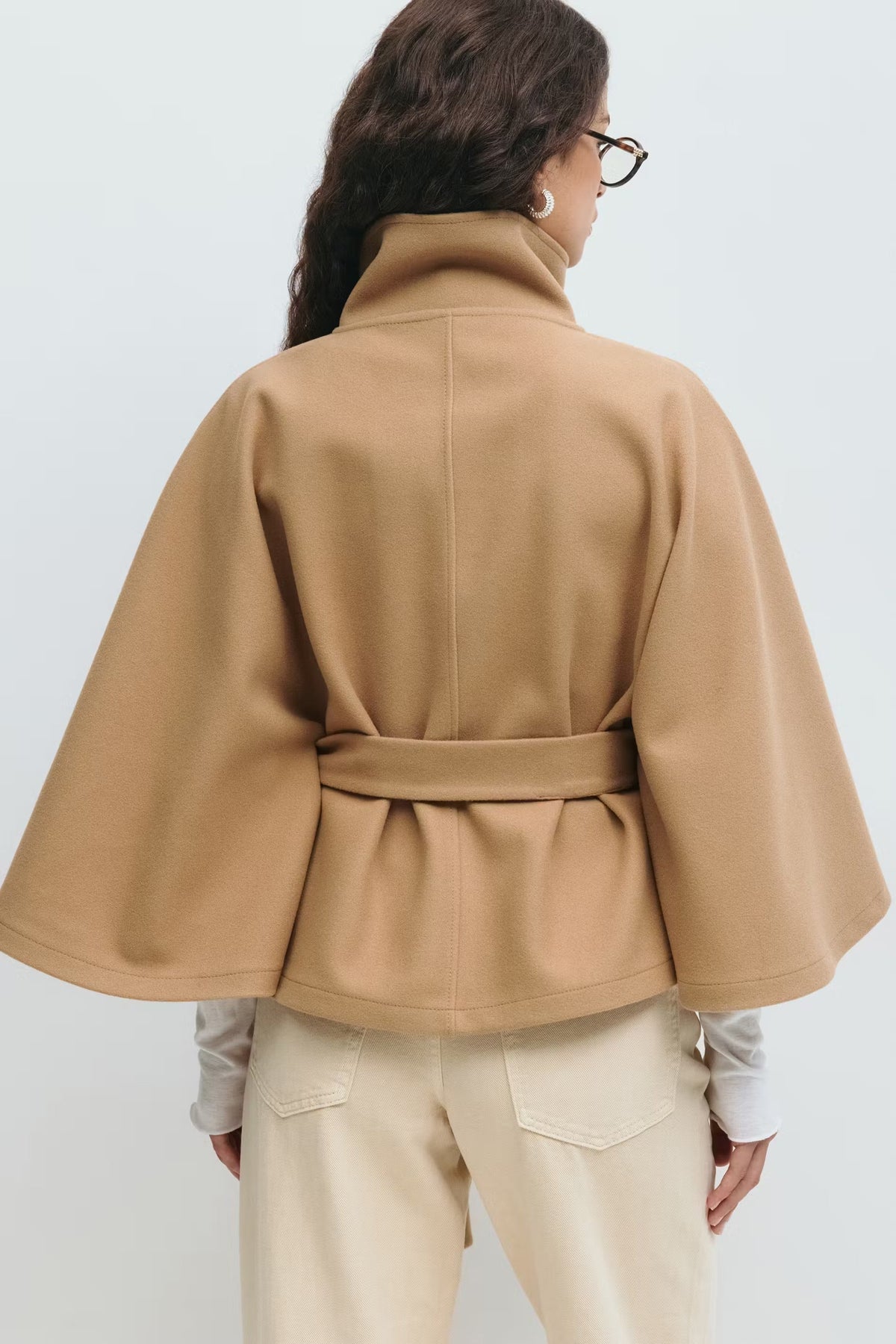 Solenne Cape Coat - Seldom Seen Styles