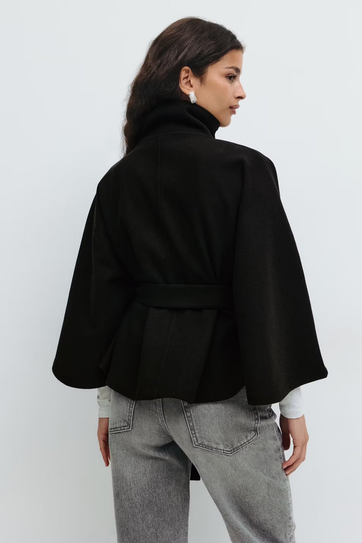 Solenne Cape Coat - Seldom Seen Styles