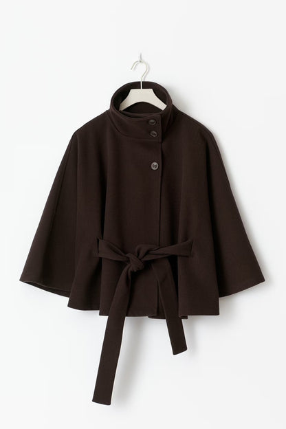 Solenne Cape Coat