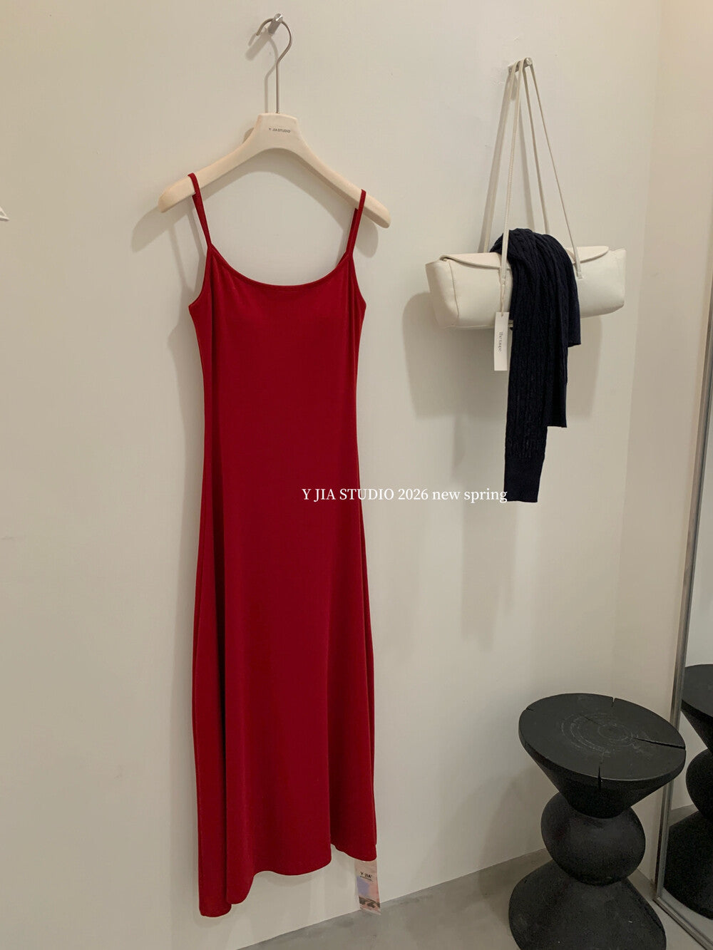 Solid Color Spaghetti Strap Maxi Dress with Built-in Non-Removable Bra Pad Dopamine Color Slim Fit Sleeveless Summer Dress - Seldom Seen Styles