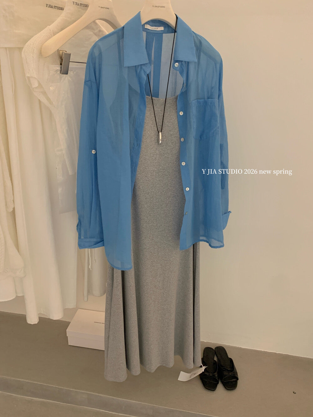 Solid Color Spaghetti Strap Maxi Dress with Built-in Non-Removable Bra Pad Dopamine Color Slim Fit Sleeveless Summer Dress - Seldom Seen Styles