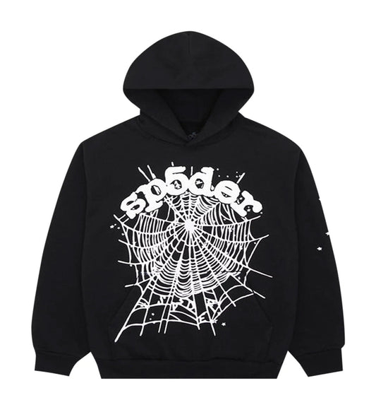 Sp5der OG Web Hoodie Black - Seldom Seen Styles