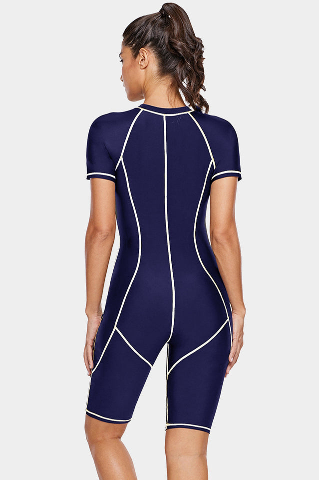 Sun Protection One Piece Swimsuit - Seldom Seen Styles