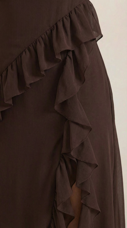 Maxikleid "Susan Ruffled"