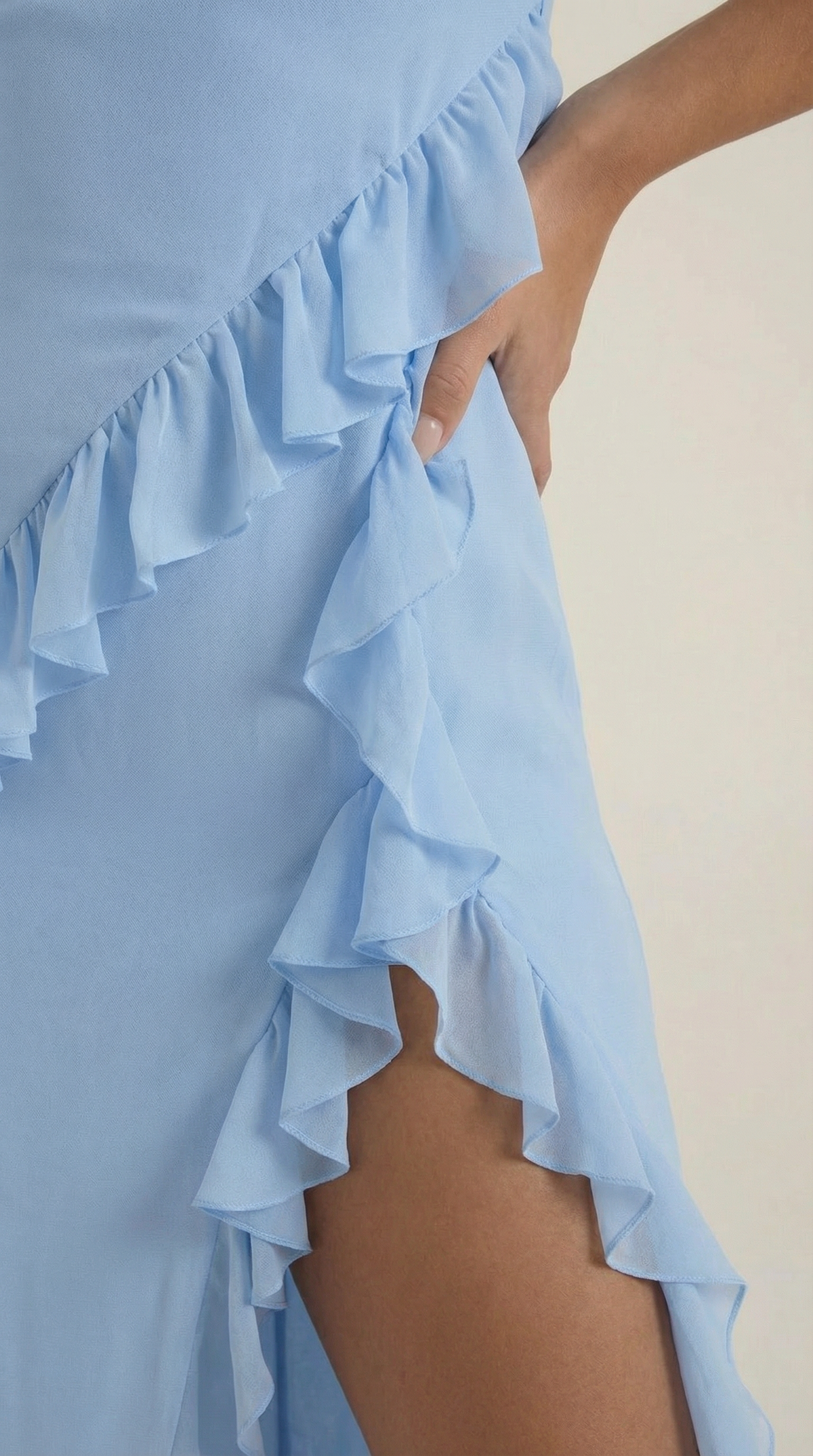 Susan Ruffled Maxi Dress - Seldom Seen Styles