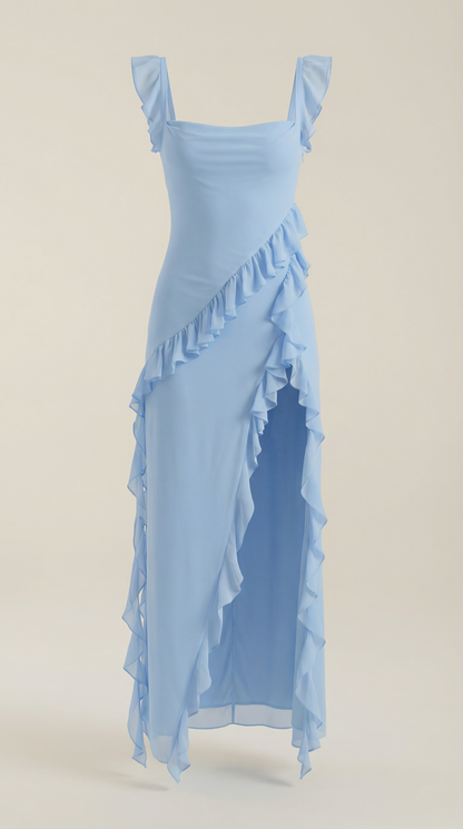 Maxikleid "Susan Ruffled"