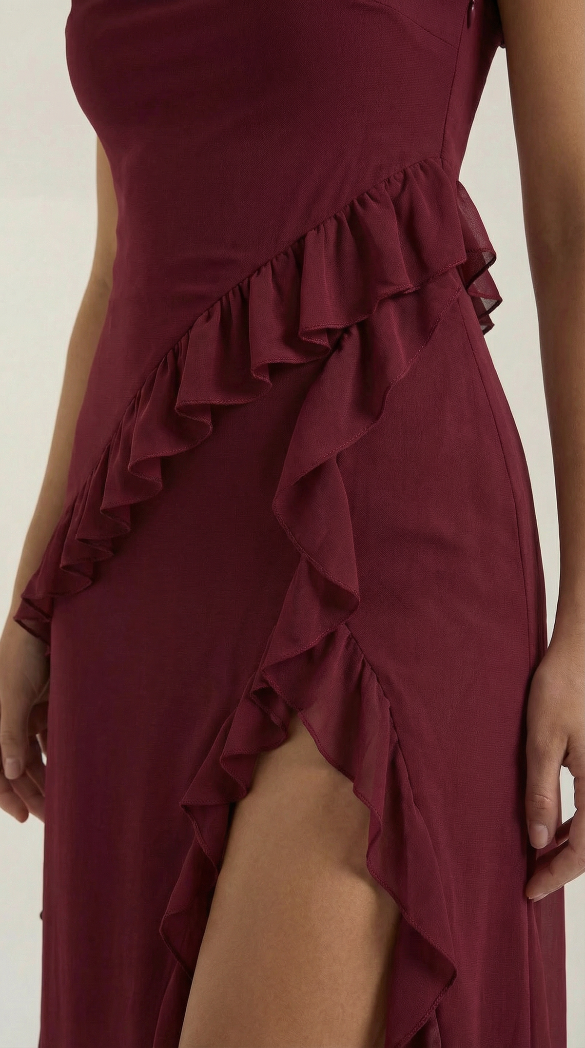 Susan Ruffled Maxi Dress - Seldom Seen Styles