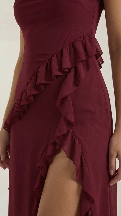 Maxikleid "Susan Ruffled"