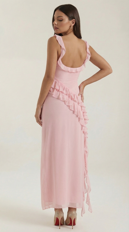 Maxikleid "Susan Ruffled"