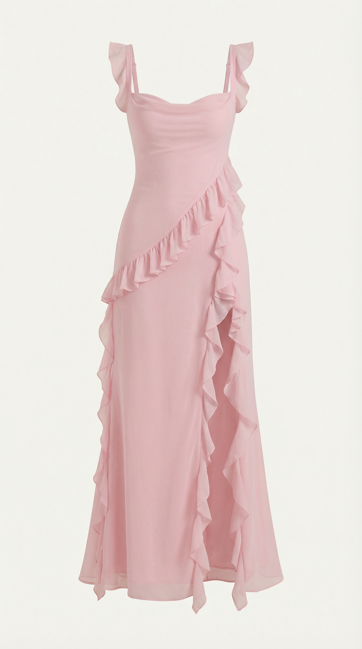 Susan Ruffled Maxi Dress - Seldom Seen Styles