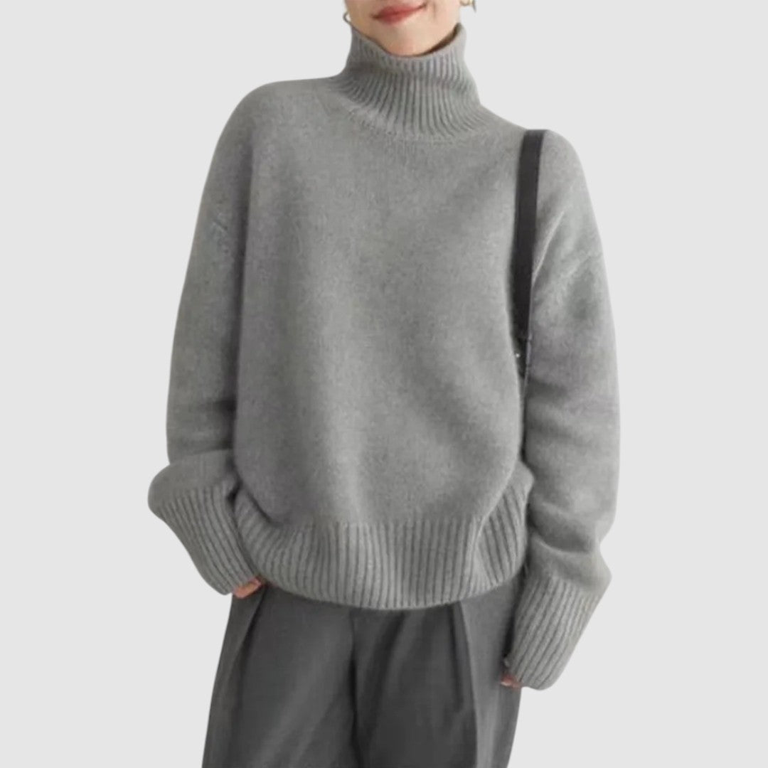 Sweaters for Women Long Sleeve Knit Jumpers Fall Winter Chunky Soft Warm Trendy Pullover Basic Top - Seldom Seen Styles