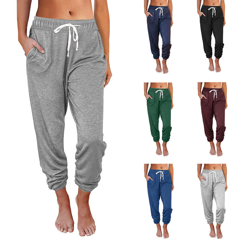 Sweatpants Women with Pockets Lounge Pajama Travel Pants Work Joggers Fall Clothes Winter Teachers Outfits 2025 - Seldom Seen Styles