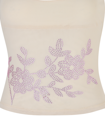 OCTAVIA TOP - NEUTRAL : CREAM