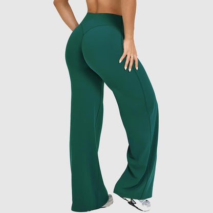 TRYTO SoftMotion Pantalons à Jambes Droites Vêtements de Sport Fitness Tenue de Sport Pantalons Décontractés