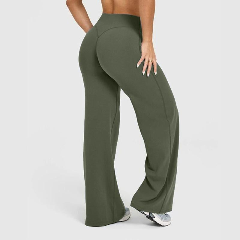 TRYTO SoftMotion Straight Leg Bottoms Fitness Sportswear Gymwear Casual Pants - Seldom Seen Styles