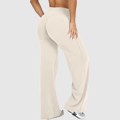 TRYTO SoftMotion Pantalons à Jambes Droites Vêtements de Sport Fitness Tenue de Sport Pantalons Décontractés