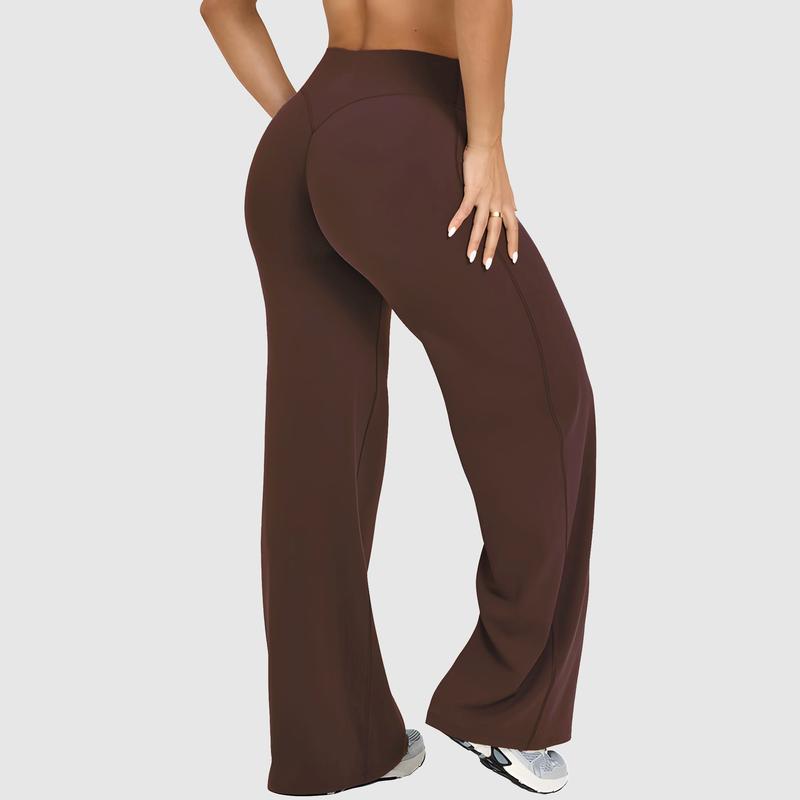TRYTO SoftMotion Straight Leg Bottoms Fitness Sportswear Gymwear Casual Pants - Seldom Seen Styles