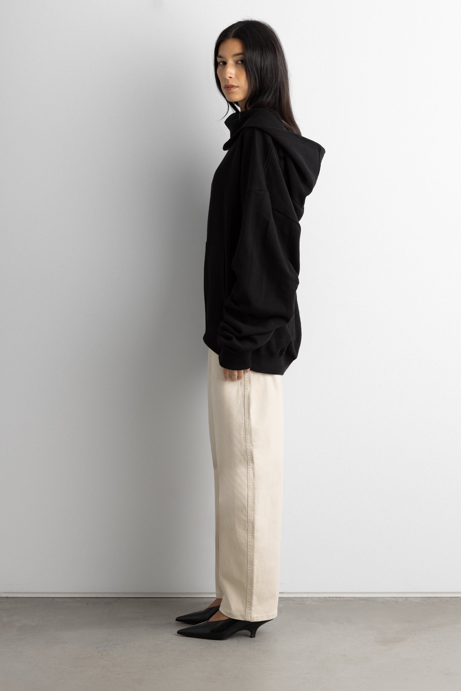 SLOUCHY OVERSIZED HOODIE - Seldom Seen Styles