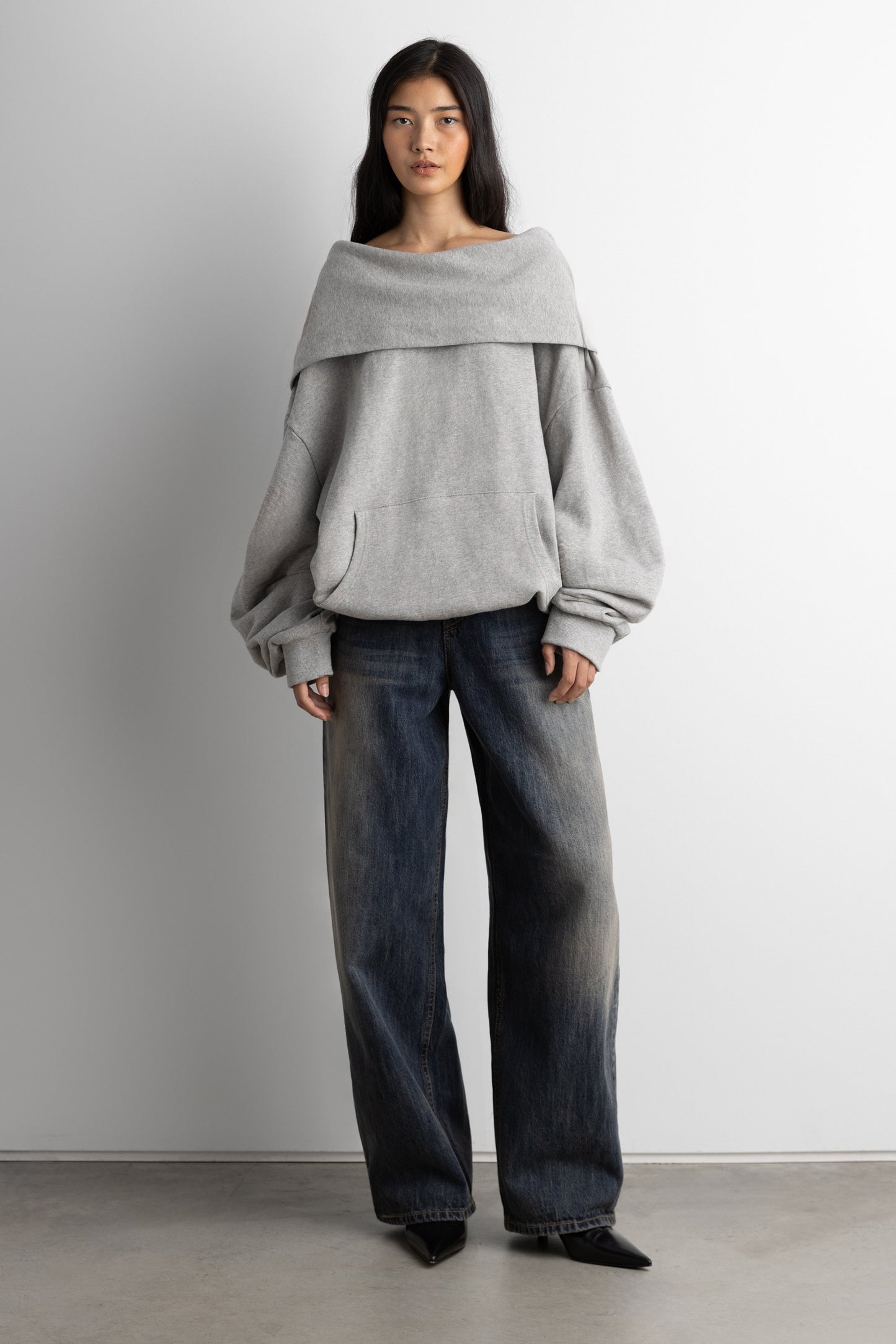 SLOUCHY OVERSIZED HOODIE - Seldom Seen Styles