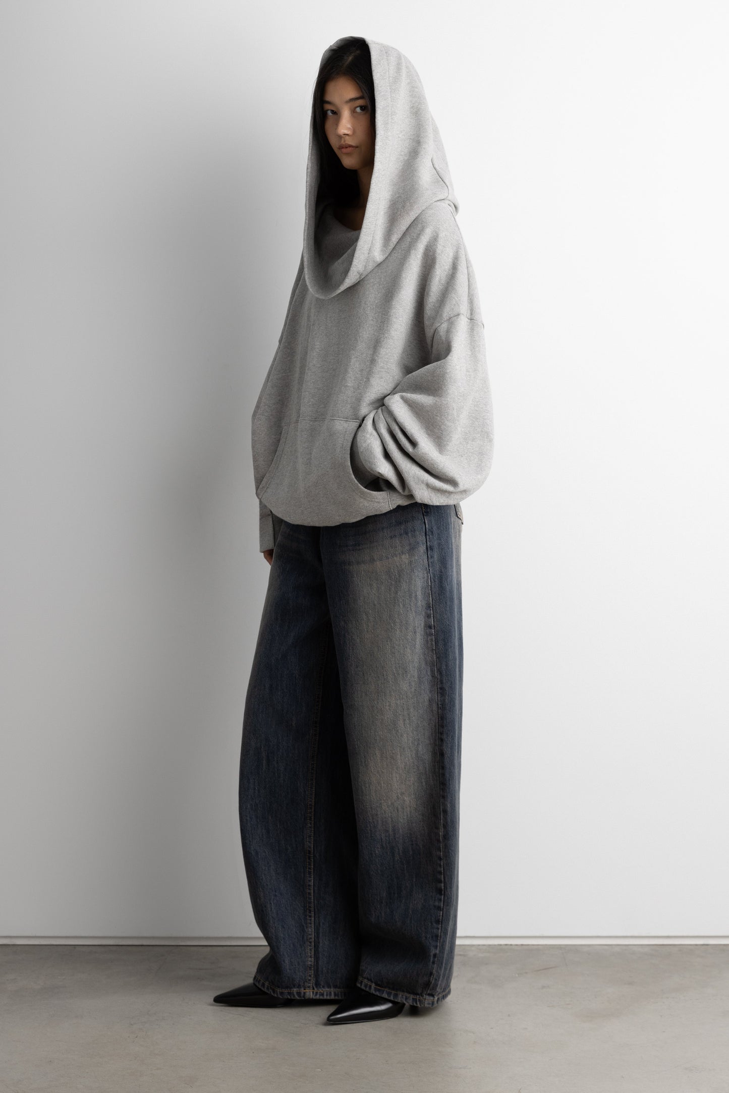 SLOUCHY OVERSIZED HOODIE - Seldom Seen Styles