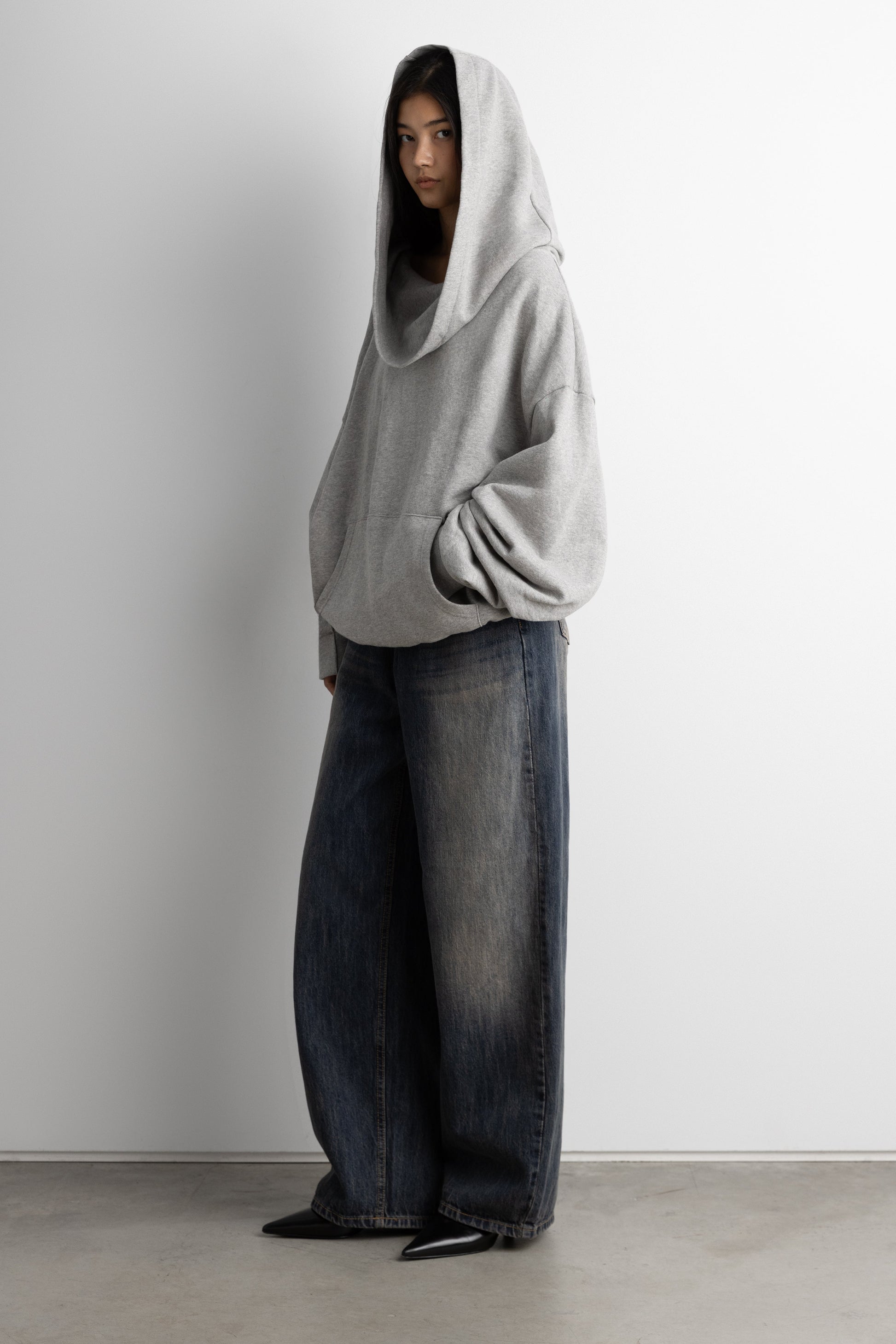 SLOUCHY OVERSIZED HOODIE - Seldom Seen Styles