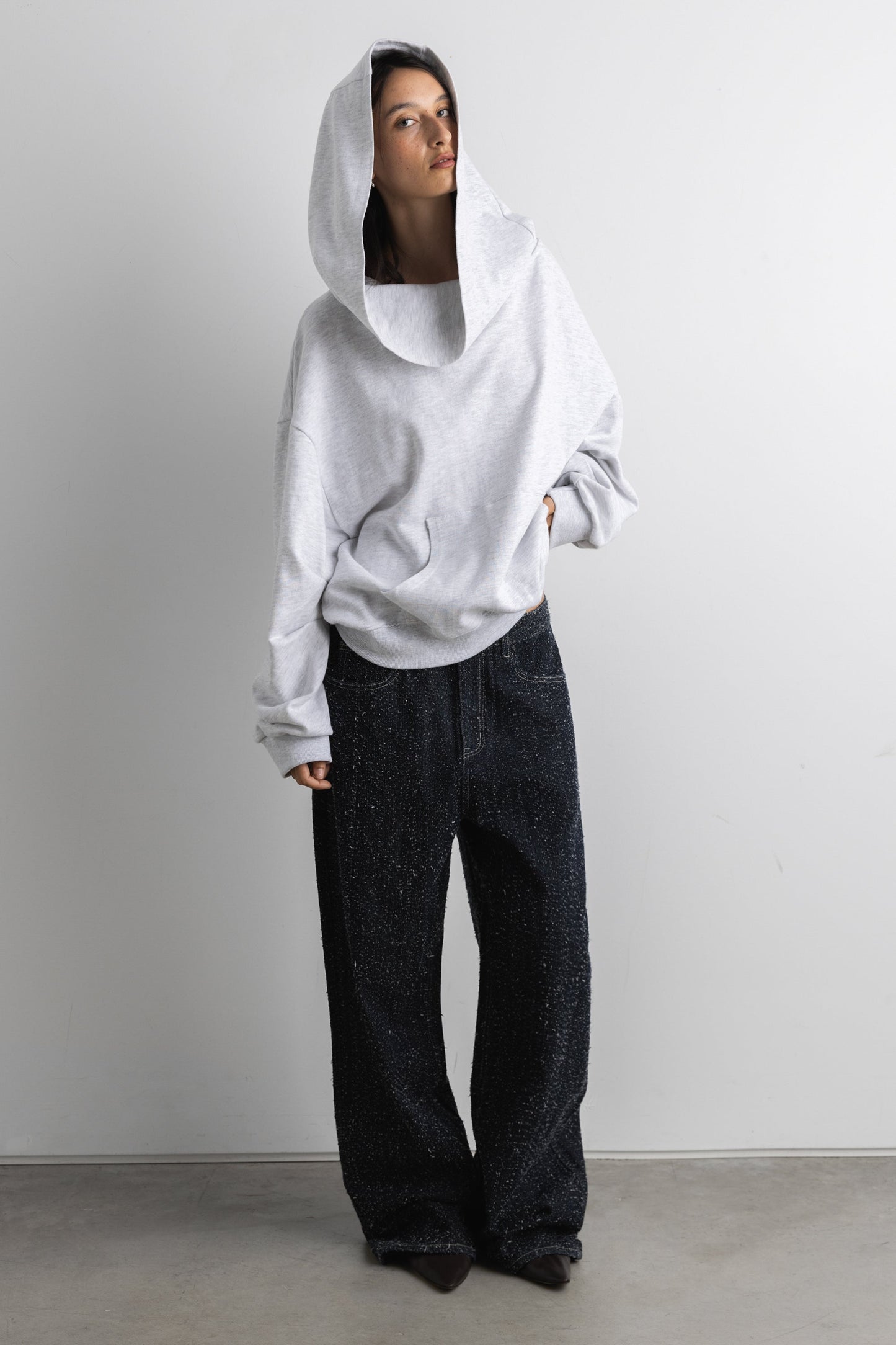 SLOUCHY OVERSIZED HOODIE - Seldom Seen Styles