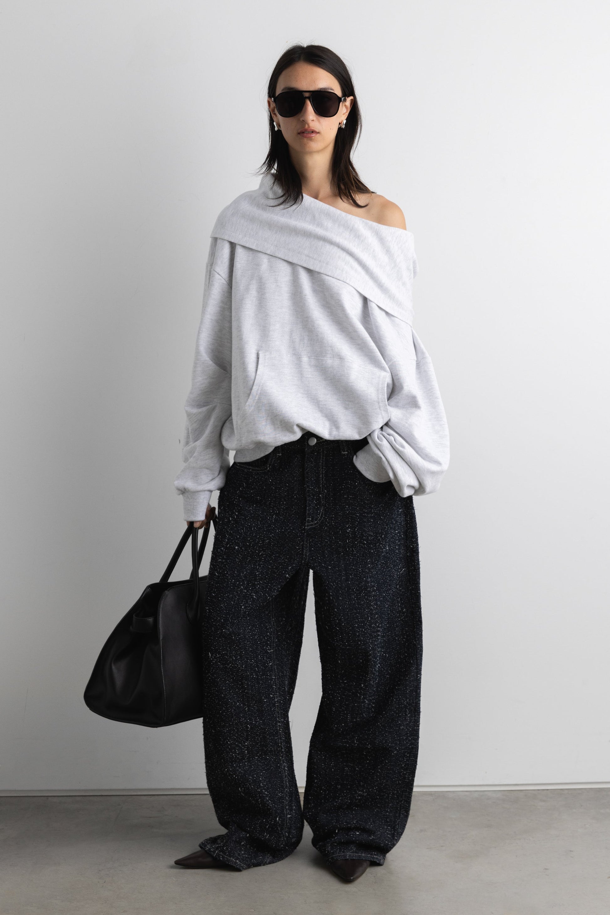 SLOUCHY OVERSIZED HOODIE - Seldom Seen Styles