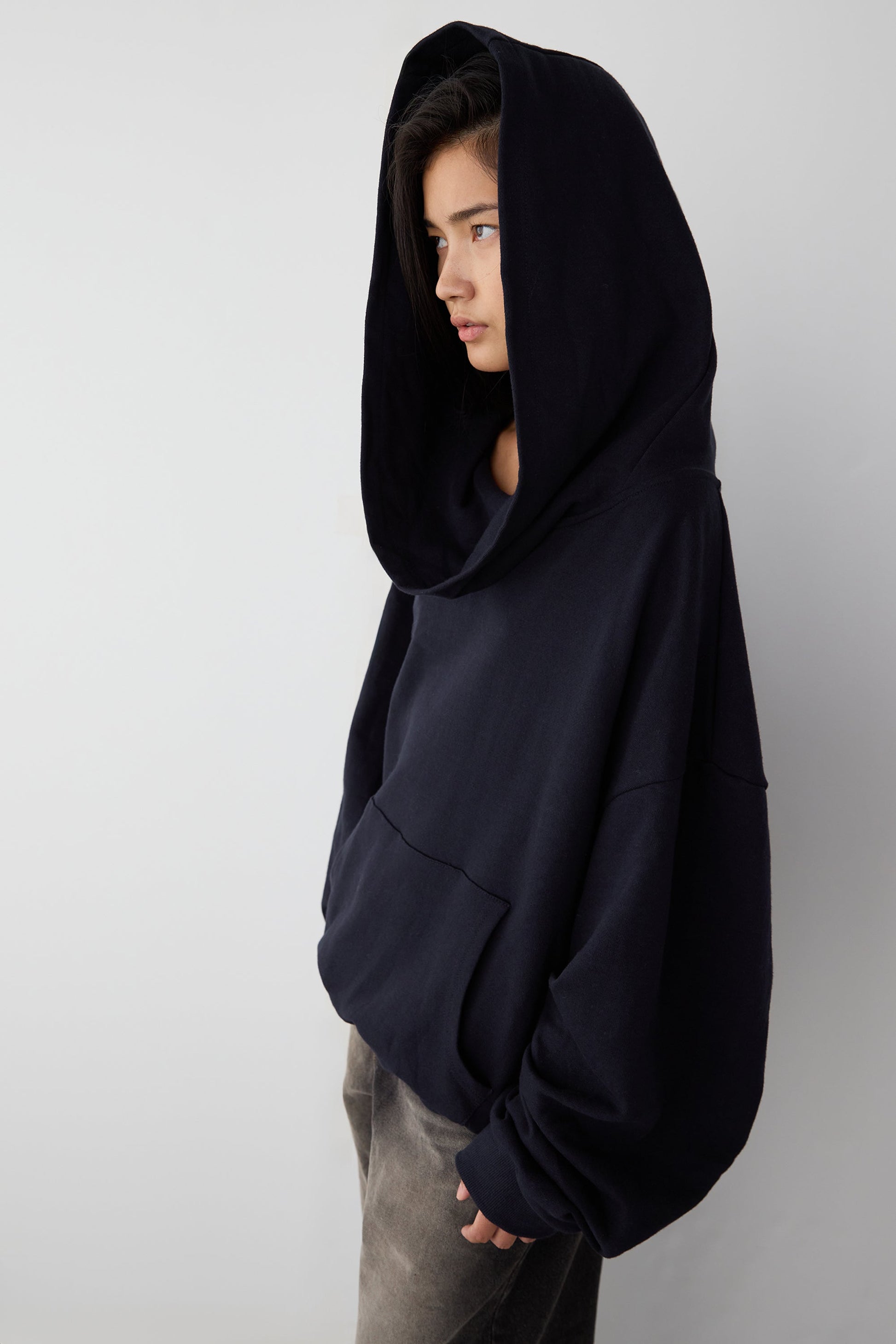 SLOUCHY OVERSIZED HOODIE - Seldom Seen Styles