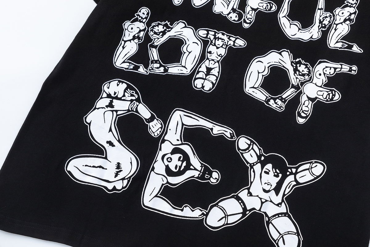 That's A Awful Lot Of S*x Tee - Black - Seldom Seen Styles