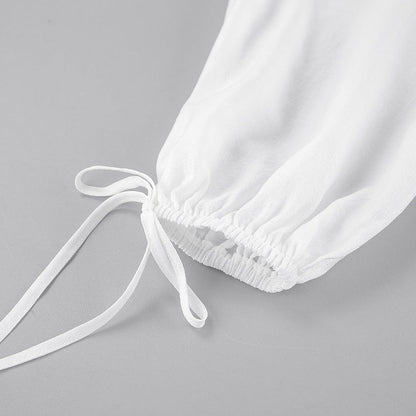 Thatcher Top-White