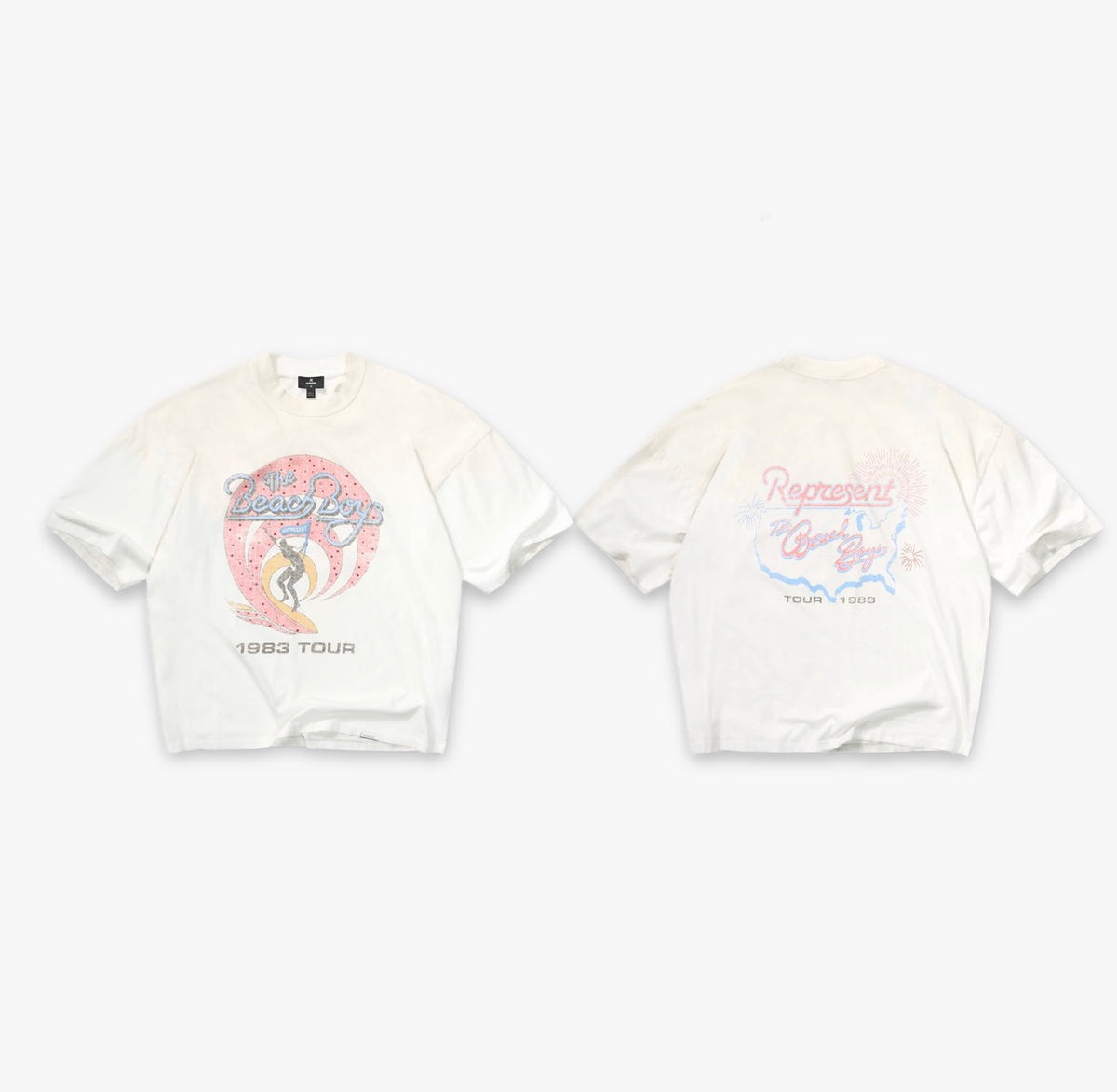 The Beach Boys T-Shirt - Flat White - Seldom Seen Styles
