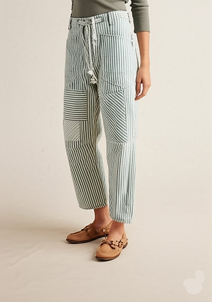 The Cove Stripe Pant - Seldom Seen Styles