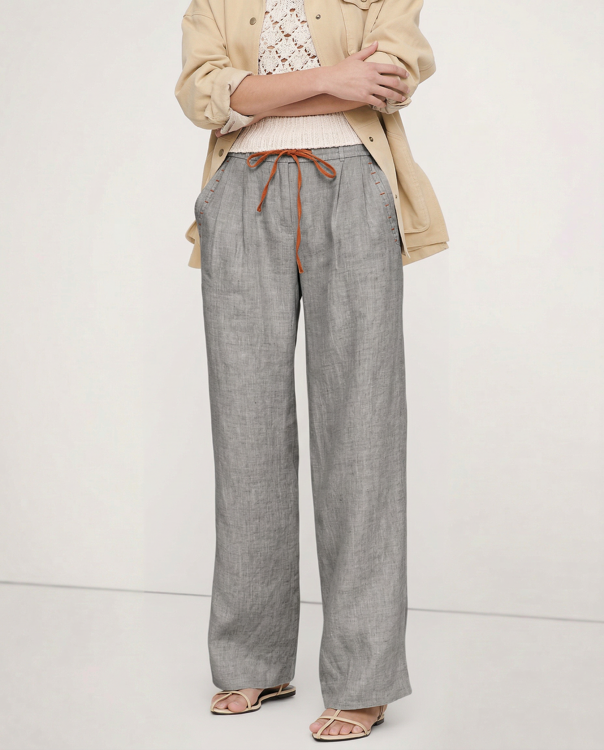 The Drawstring Wide Leg Pant - Seldom Seen Styles