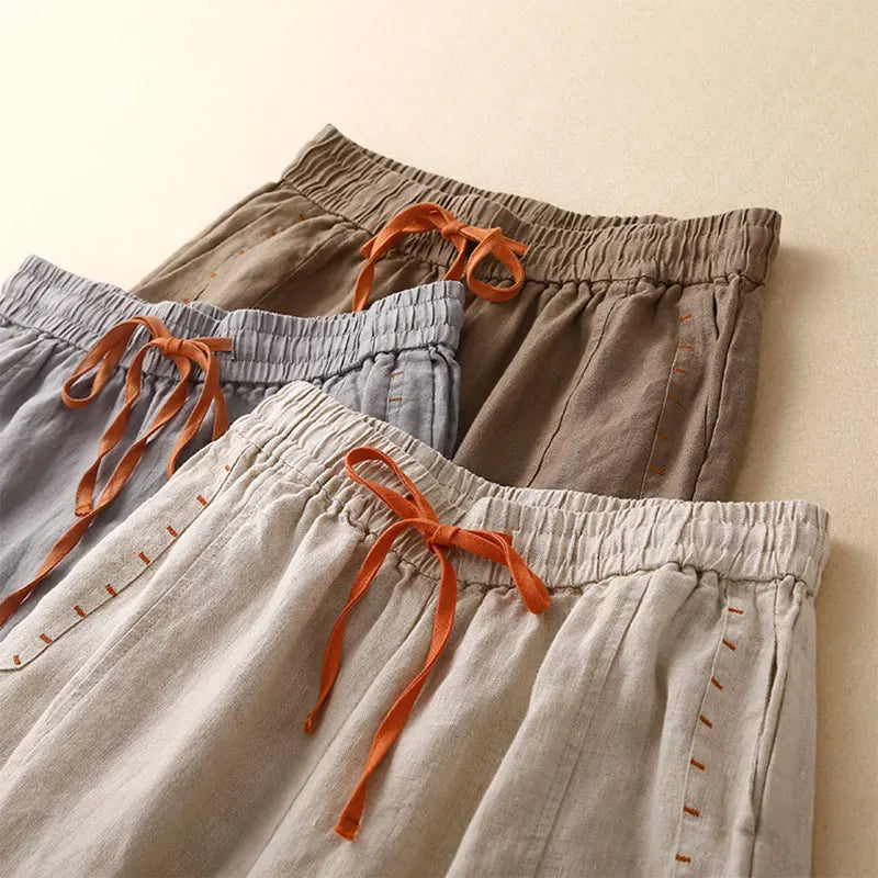 The Drawstring Wide Leg Pant - Seldom Seen Styles