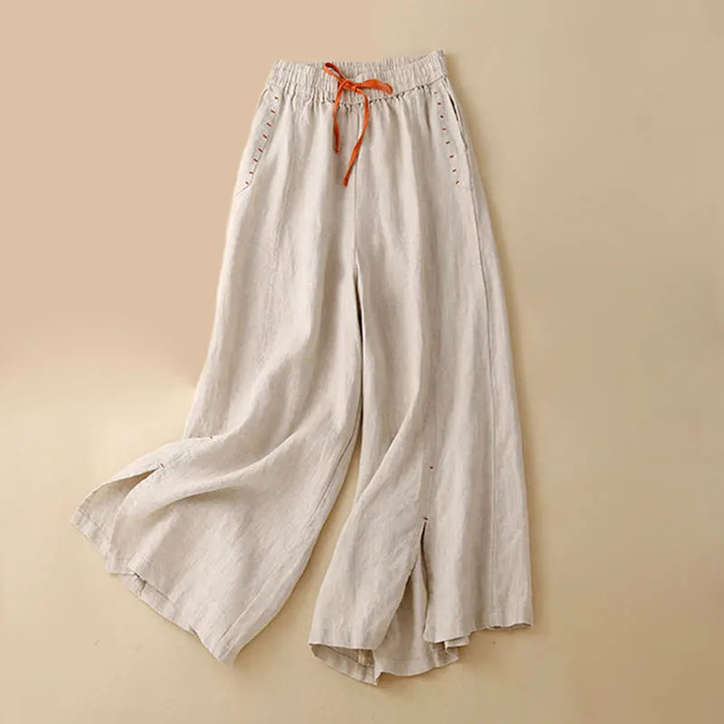 The Drawstring Wide Leg Pant - Seldom Seen Styles