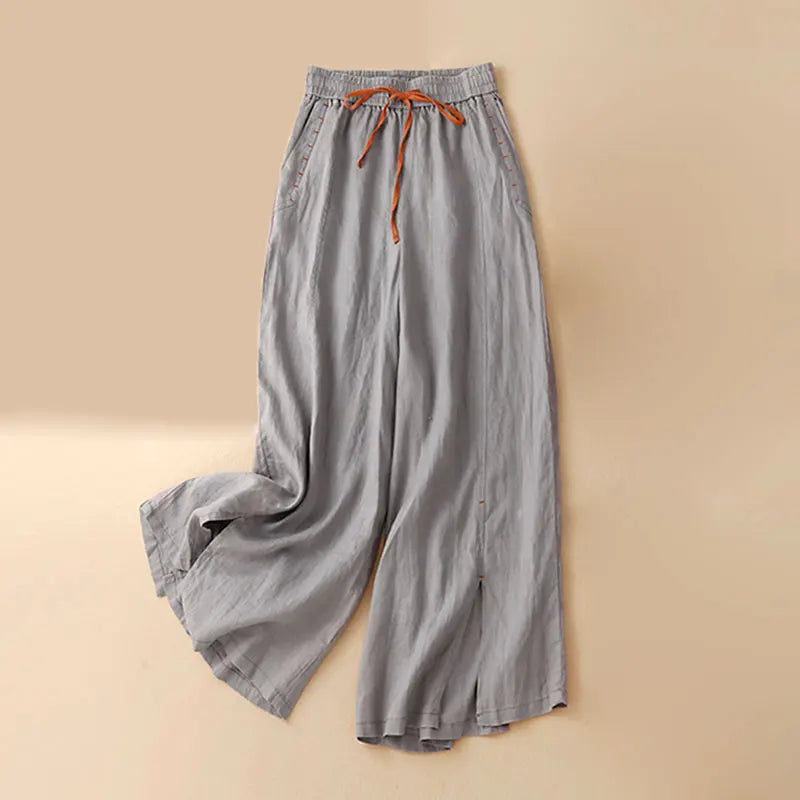 The Drawstring Wide Leg Pant - Seldom Seen Styles