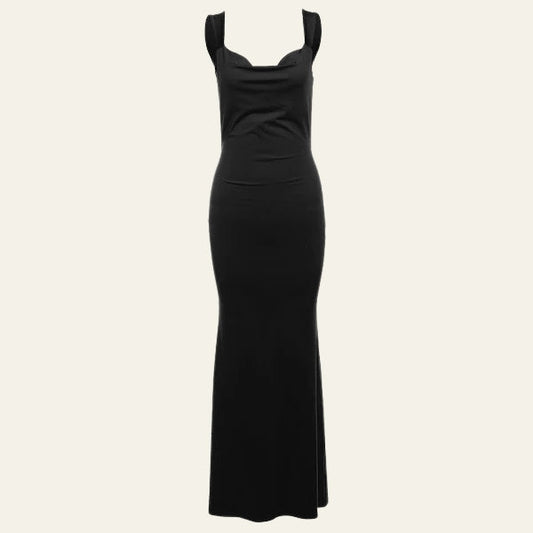 The Monaco Draped Maxi Dress - Seldom Seen Styles