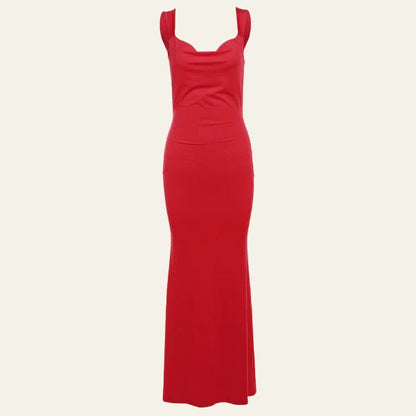 Das Monaco Wickel-Maxikleid