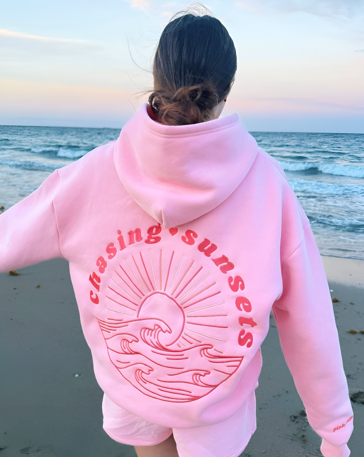 The Sun-Set Waves Hoodie - Seldom Seen Styles
