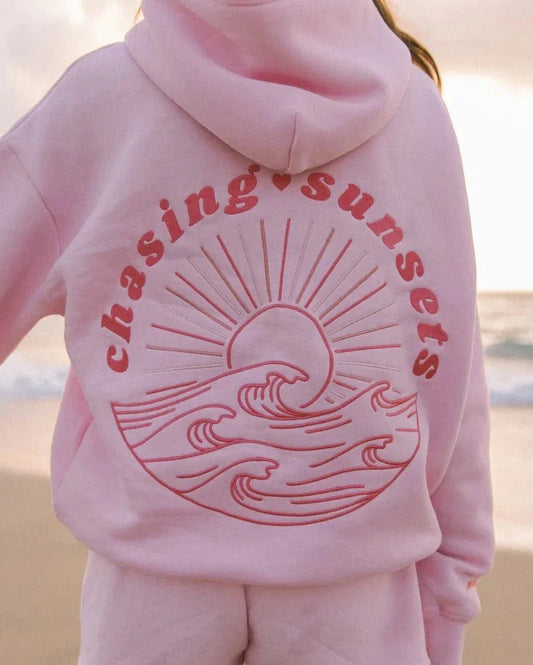 The Sun-Set Waves Hoodie - Seldom Seen Styles