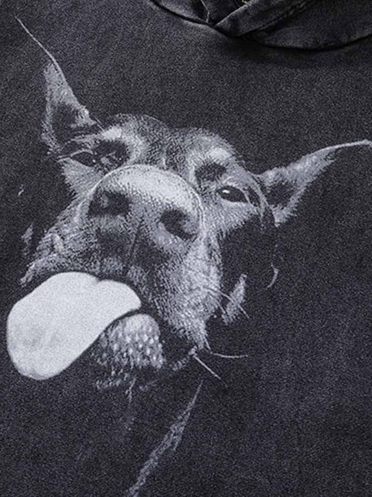 Thesupermade Dark Series Doberman Hoodie - Seldom Seen Styles