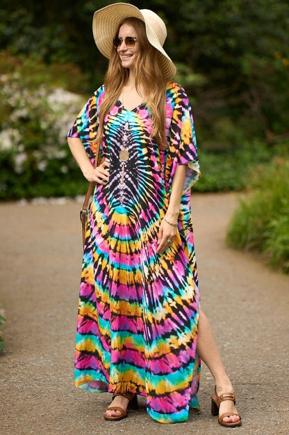 Robe de plage Tie-Dye (11 couleurs)