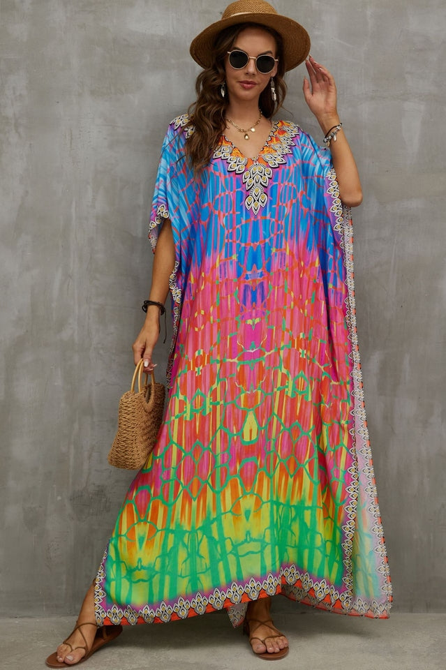 Tie Dye Cover Up Dress (19 Colors) - Seldom Seen Styles