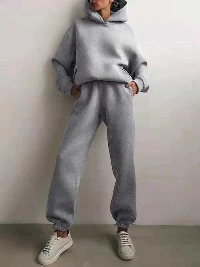 Two-Piece Tracksuit Set - Seldom Seen Styles