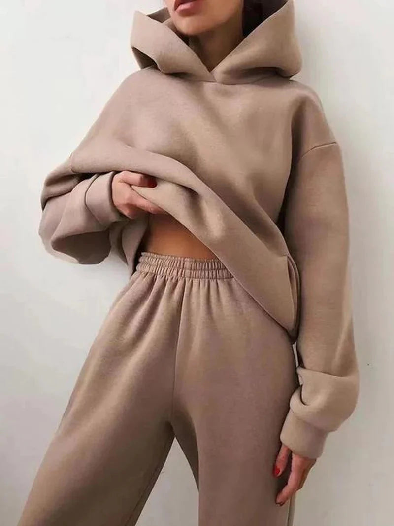 Two-Piece Tracksuit Set - Seldom Seen Styles