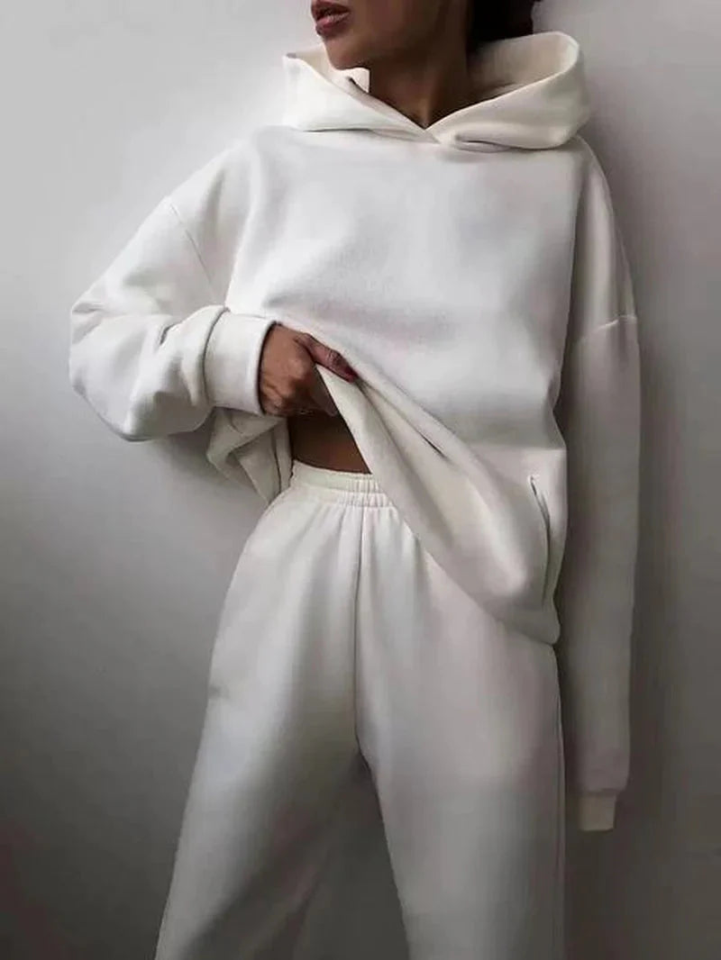 Two-Piece Tracksuit Set - Seldom Seen Styles