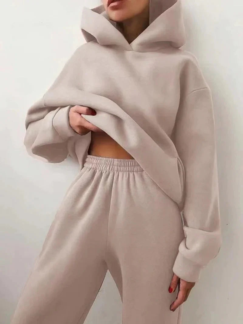Two-Piece Tracksuit Set - Seldom Seen Styles